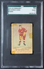 GORDON HOWE SGC 1 (10) 1951-52 PARKHURST HOCKEY #66 ROOKIE RC RED WINGS