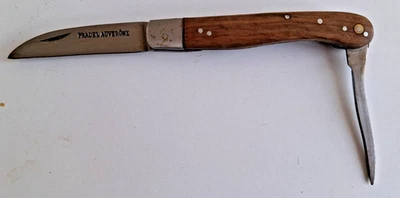 COUTEAU PRADEL AUVERGNE 2 FONCTIONS MANCHE BOIS - Photo 1/4