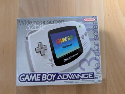 Nintendo Gameboy Advance Konsole Weiß Guter Zustand OVP