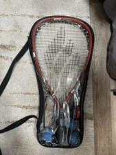 Slazenger Ruthless  EKTELON Powerfan ENERGY  2 goggles  used bag and balls