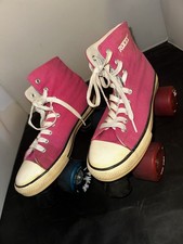 Roces Quad Skate Pink Women  s Size 8 US Fixed Size Rare