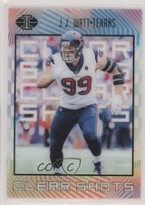 2019 Panini Illusions Clear Shots Green 19/149 JJ Watt #CS-JW 0j7n