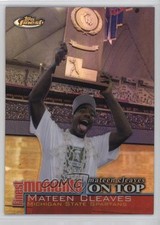 2000-01 Topps Finest Finest Moments Refractor Mateen Cleaves #FM-MC 14tz