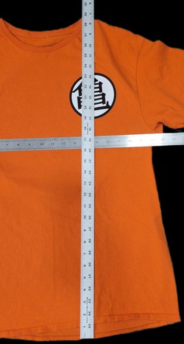 Dragon Ball Z Shirt Orange Kanji Goku Kame LARGE - Picture 4 of 6