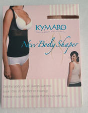 New Kymaro Women's Body Shaper Sz 2/Medium Nude Top Shaper
