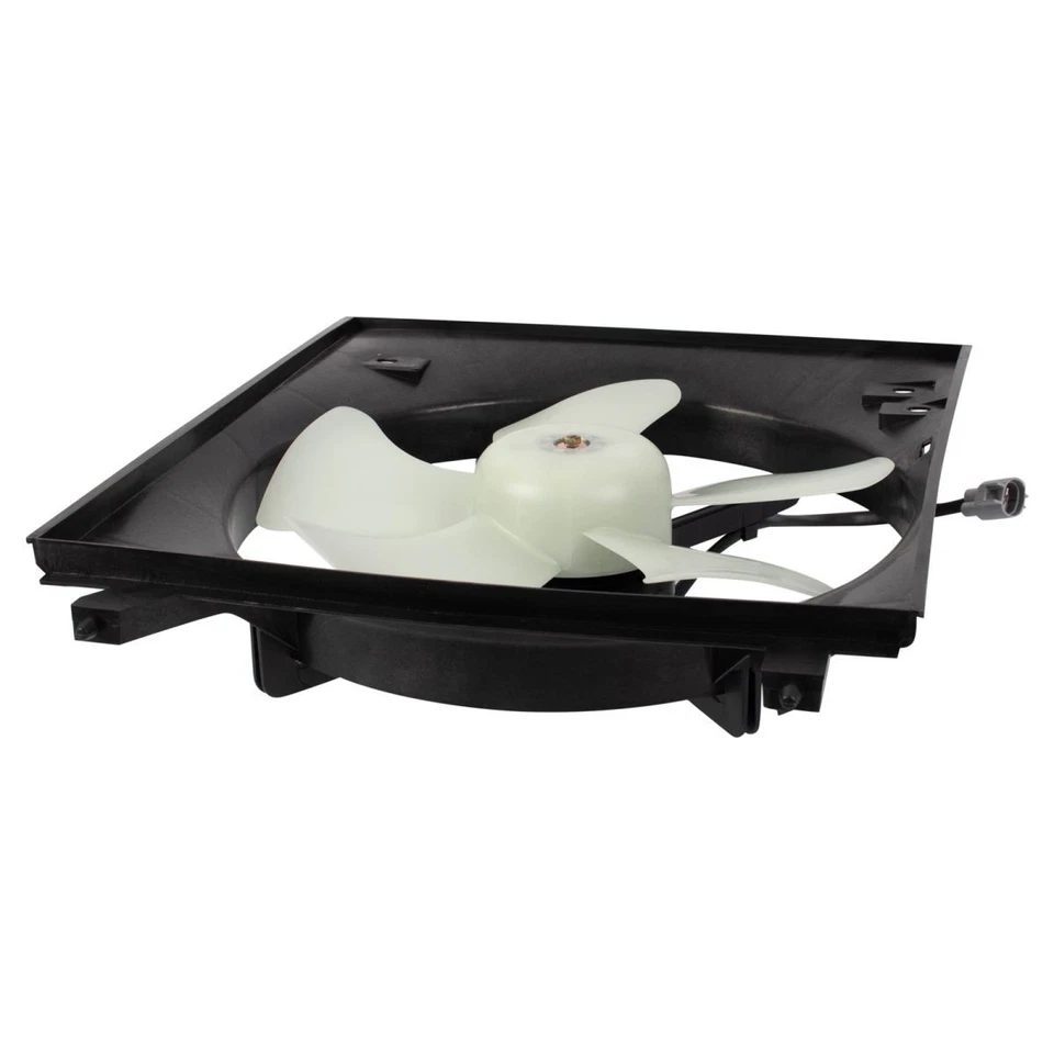 Conjunto de ventilador de refrigeración condensador de aire acondicionado izquierdo para Toyota Camry 1999 Solara 1997-1999 Foto 4 de 4