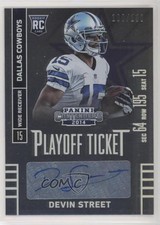2014 Panini Contenders Playoff Ticket /199 Devin Street (Sec Row Seat) Auto 03xg