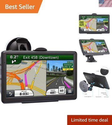 GPS Navigation - 2025 North America Maps, Touchscreen, Safety Warnings