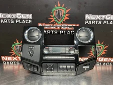 2010 FORD F350 HARLEY RADIO BEZEL CLIMATE CONTROL GLOSS BLK TRIM OEM #949