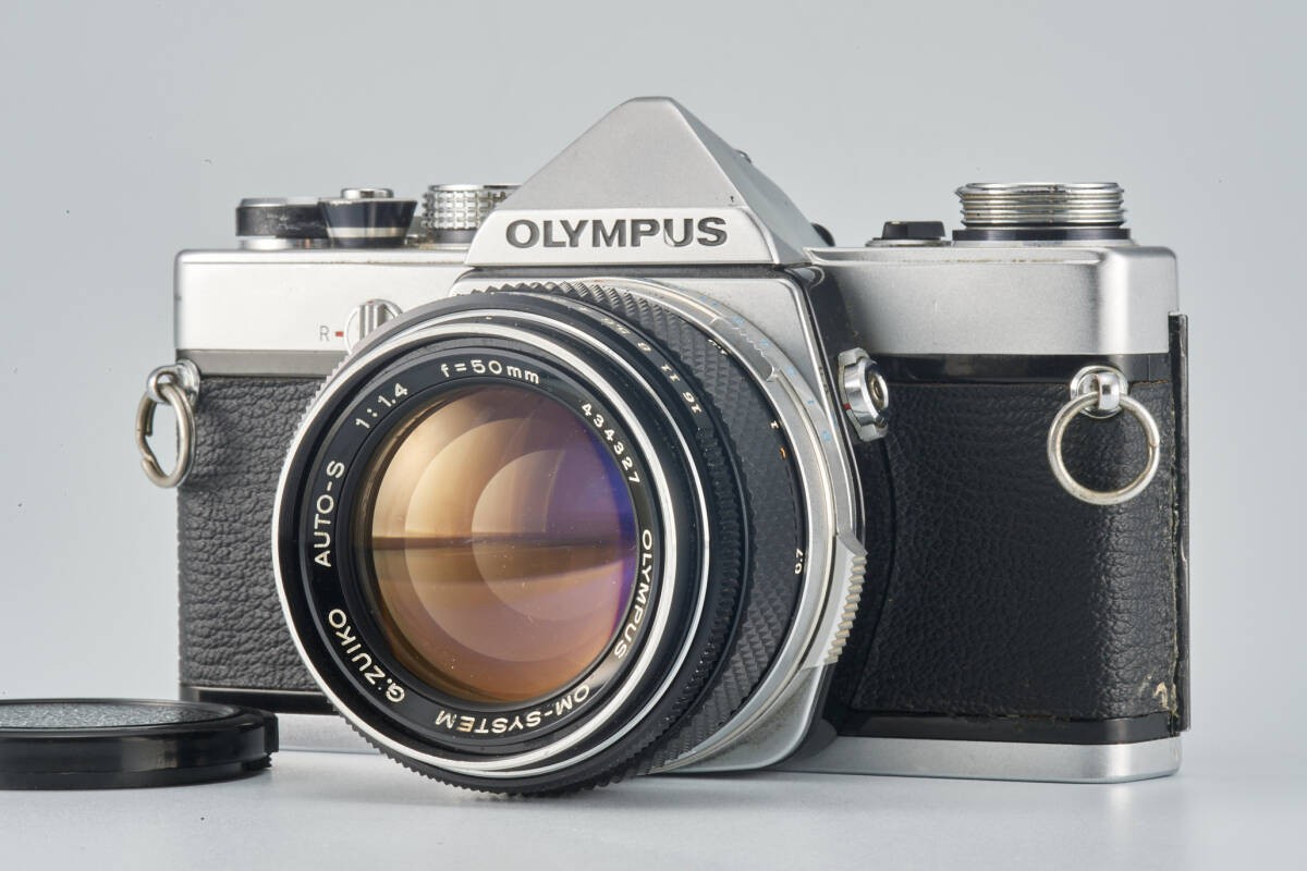フィルムカメラ OLYMPUS OM-1 + ZUIKO AUTO-S 50mm F1.4 OLYMPUS OM-1 film SLR camera, G.ZUIKO AUTO-S f1.4 50mm