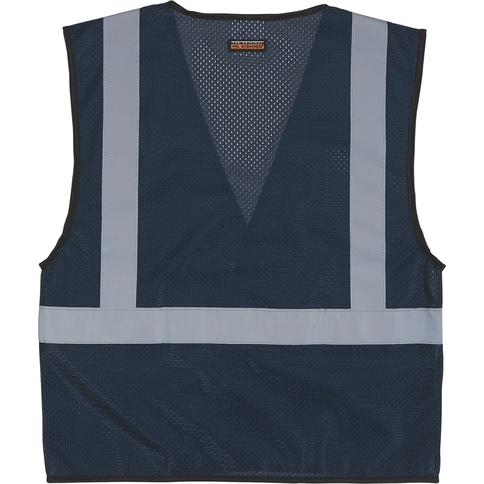 Kishigo B127-L-XL Navy Enhanced Visibility Mesh Safety Vest Men’s Large/XL - product detail image 2