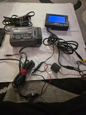 Sony EVO-220 Video8 NTSC Video Cassette Recorder And Weldex Wdl-5001 Monitor