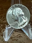 1953 -S Washington silver quarter 90% silver  BU - as shown # WL62