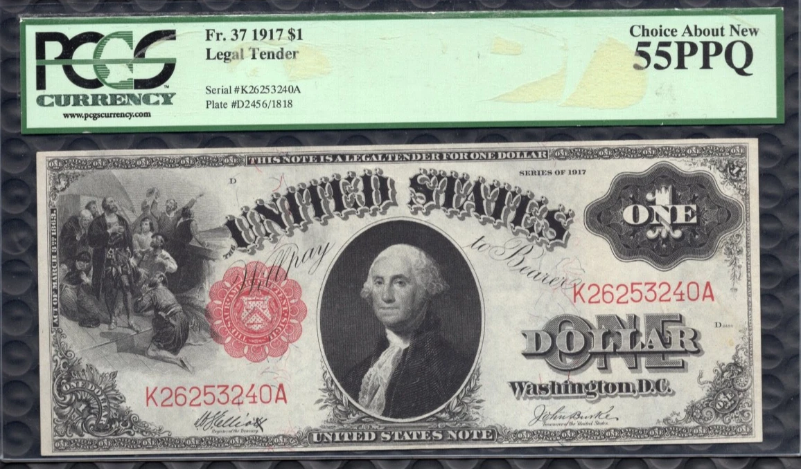 $1 Grade 55 United States Large Size Notes for sale | eBay