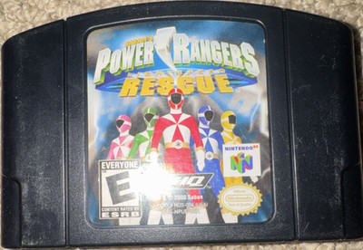 Saban's Power Rangers: Lightspeed Rescue Nintendo 64 N64 NTSC-U/C E THQ
