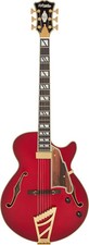 D'Angelico Excel SS Soho Hollowbody Electric Guitar - Dark Cherry Burst