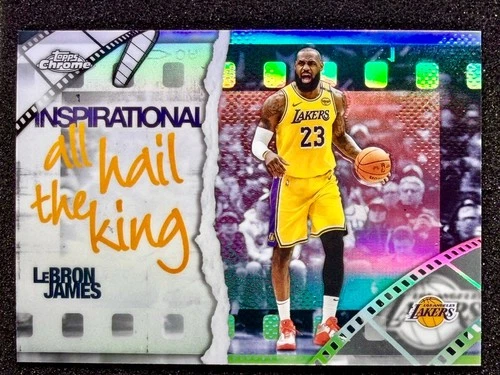 2025 Topps Chrome LeBron James Base (RAW)