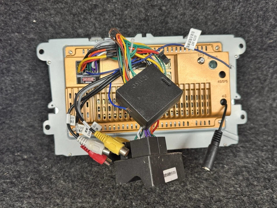 AUTORADIO ANDROID 6/128GB VOLKSWAGEN GOLF POLO PASSAT SKODA SEAT STEREO AUTO GPS - Immagine 2 di 2