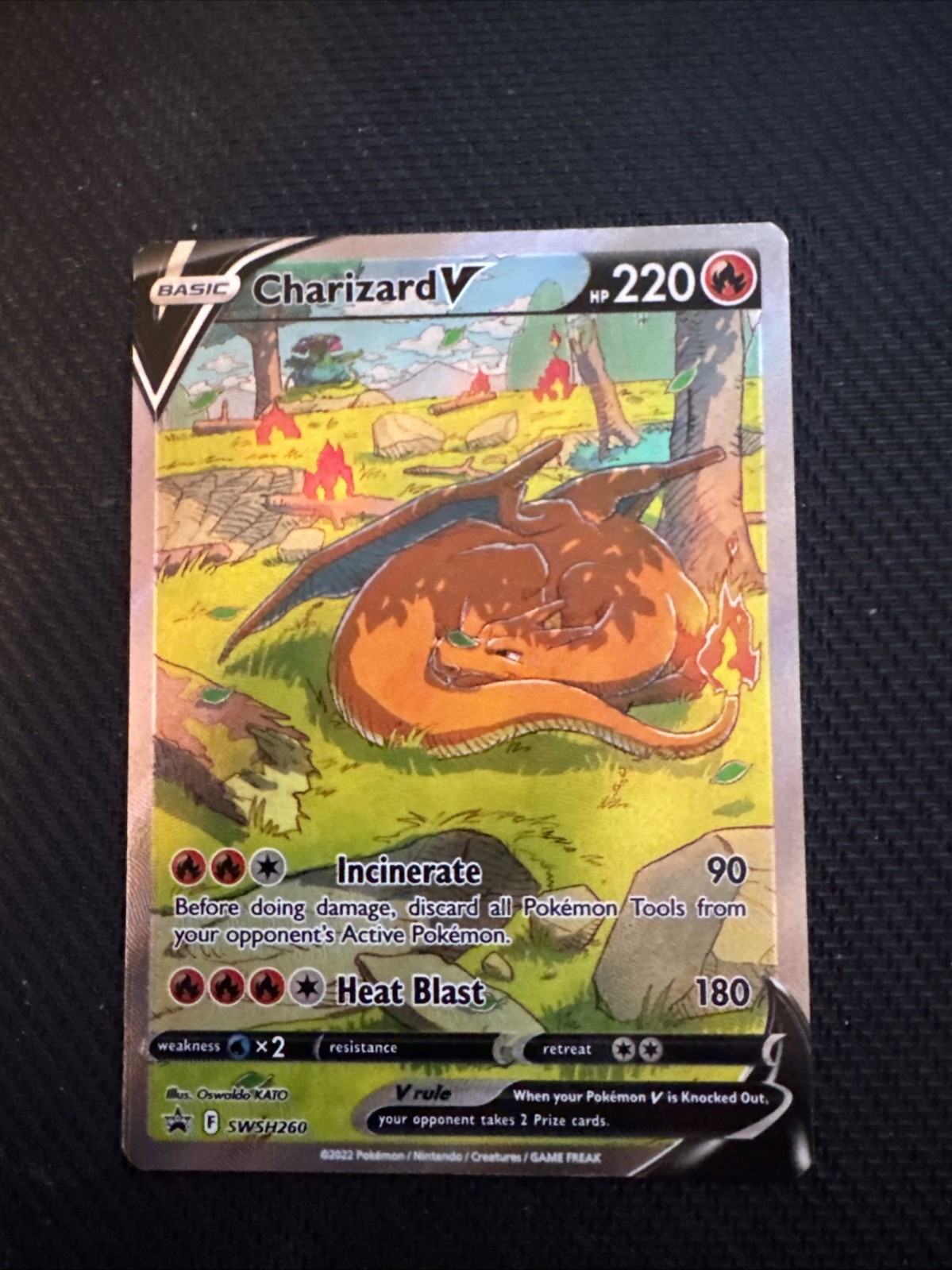 Charizard V SWSH260 SWSH: Sword & Shield Promo Cards Holo NM