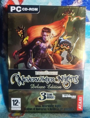 Neverwinter Nights Deluxe Edition 3 Disc Base, Underdark & Udrentide
