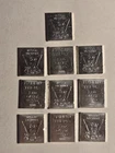 Lot Of 10 Sunshine Minting Silver Fractional Bars.999 Pure Silver 3.11grams Each