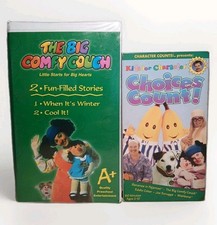 Big Comfy Couch & Kids for Character Choices Count! VHS 1997 Lyrick Studios PBS