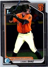 2024 Bowman Chrome #BCP-194 Lisbel Diaz