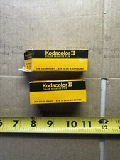  2 Vintage Kodak Kodacolor II Color Negative Film 120 Vintage Photo C120
