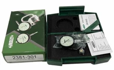 2381-301 Insize .0001” Graduation Dial Test Indicator .008” Range W/ Large Dial