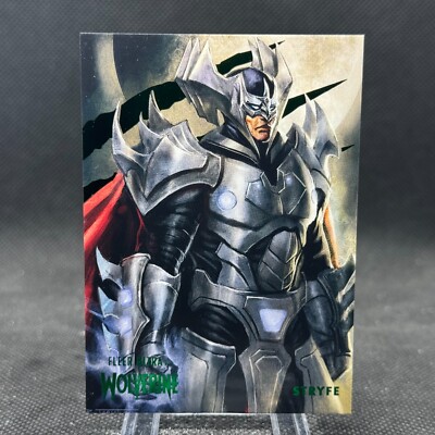 Stryfe 2023 Fleer Ultra Wolverine Green Foil #90 Marvel Upper Deck