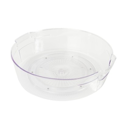Turntable Kitchen Organization, 11.5'' x 3.3'', Clear
