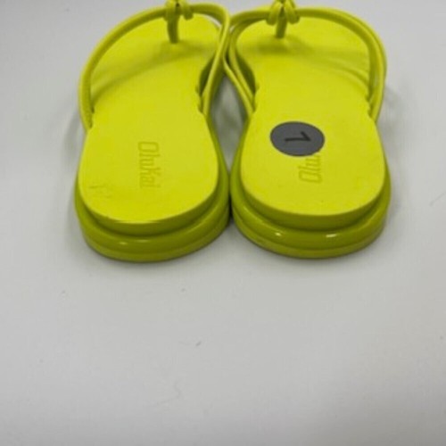 NEW Okukai AKA Citron Sandals Slip On Thongs Women’s Size 7 NWT - Picture 10 of 11