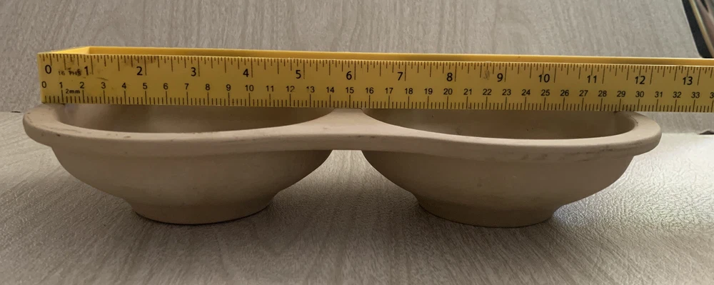 New Pampered Chef Double Egg Cooker/Pot Pie Stoneware # 5131 New Pampered Chef Double Egg Cooker/Pot Pie Stoneware # 5131