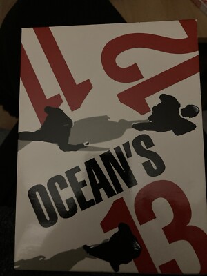 Ocean's Trilogie Eleven 11, 12 und 13 Box Set 3 DVDs Filme Blockbuster