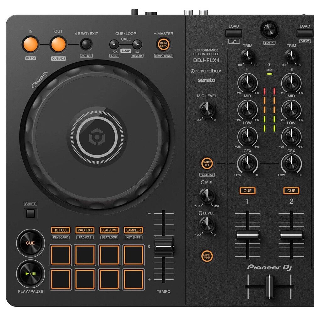 Pioneer DJ DDJ-FLX4 2-Channel DJ Controller Rekordbox Serato Pioneer DJ DDJ-FLX4 2-Channel DJ Controller Rekordbox Serato