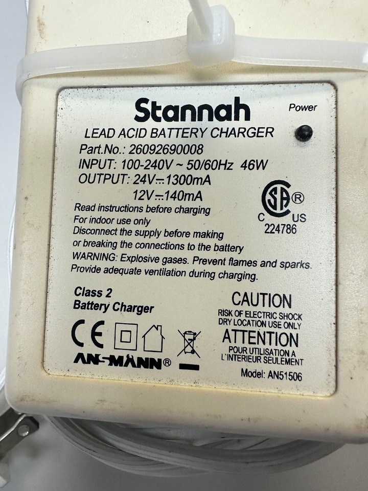 Stannah Stairlift Battery Charger Power Supply Transformer Part