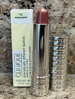 Clinique Dramatically Different Lipstick Shaping Lip Colour #15 SUGARCOATED NIB