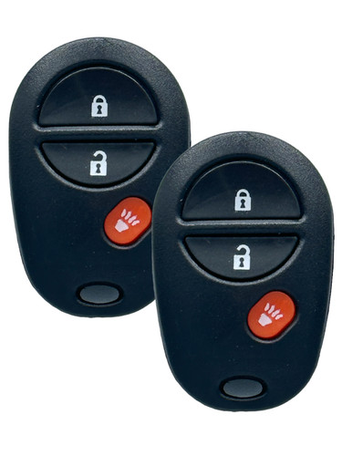 2 For 2007 2008 2009 2010 Toyota Tundra Keyless Entry Remote Car Key Fob