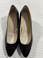 Cole Haan Women  s Go-To Block Heel Pump Leather Waterproof Shoe W16074 Size 8.5B