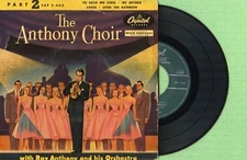 RAY ANTHONY / Choir, To Each His Own / CAPITOL EAP 2-442 Press Spain 1957 EP VG+