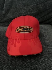 FMF FACTORY CLASSIC DON 2 FLEX FIT HAT Red Flame Sz. L/XL (7 1/4-7 1/8 & More)
