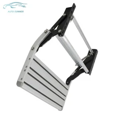 Pull Out Retractable One Step RV Camper Platform Steps Stair Anti-Slip Grips