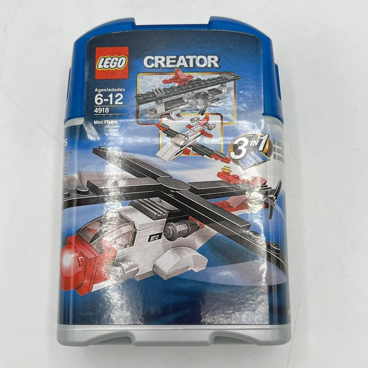 Brig samling Grand Lego 4918 Helicopter Creator Mini Flyers Sealed 673419091602 | eBay