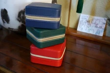 Travel Jewelry Organizer Leather Portable Case Jewelry Travel Box PU Organizer