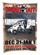 2007 28th Annual Tulsa Shootout Micro Sprint Racing Event Poster Jordan Barbee