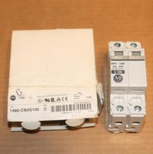 One Allen Bradley AB 1492-CB2G100 2 Amp 10 Pole Breaker New in Box
