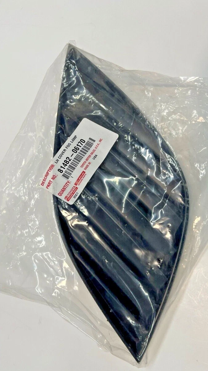 2018-2021 CAMRY Toyota 81482-06170/SP Cover, Fog Lamp, LEFT SIDE 