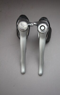 mht　Shimano Dura Ace ST-7400 Shimano Dura Ace 7400 8 Speed STI Shifters 3x8 ST-7400 Japan