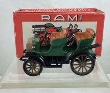 RAMI J.M.K. DIECAST MODEL CAR AUDIBERT LAVIROTTE 1898, ORIGINAL BOX, FRANCE (#A)