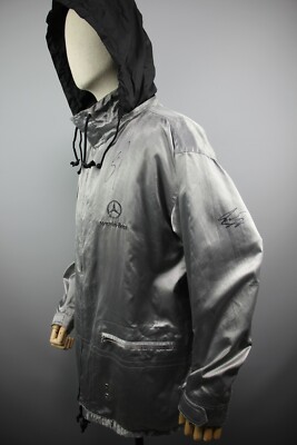 MERCEDES-BENZ rare vintag Racing Windbreaker With racers